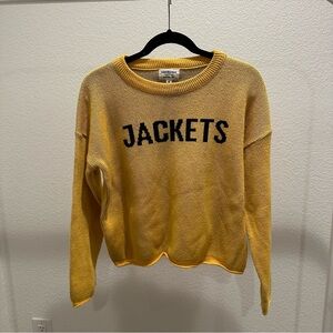 Knitted Yellowjackets Sweater